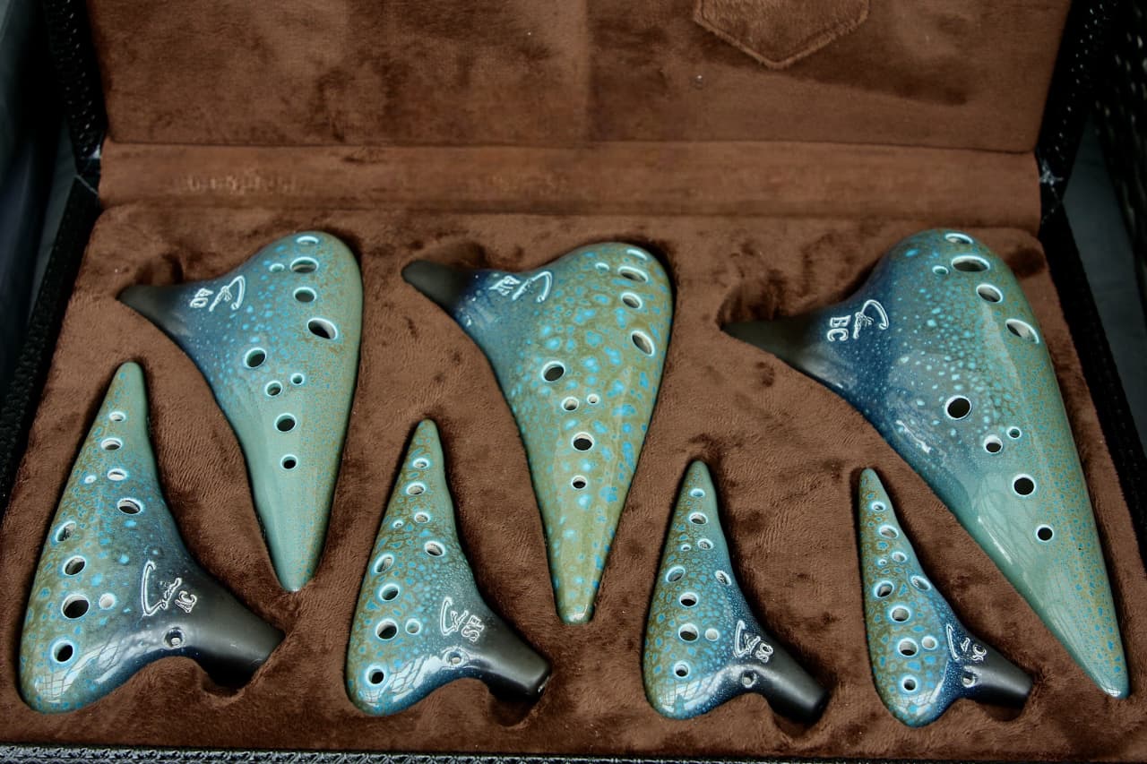 Les nouveaux ocarinas de concert de Stein Ocarina